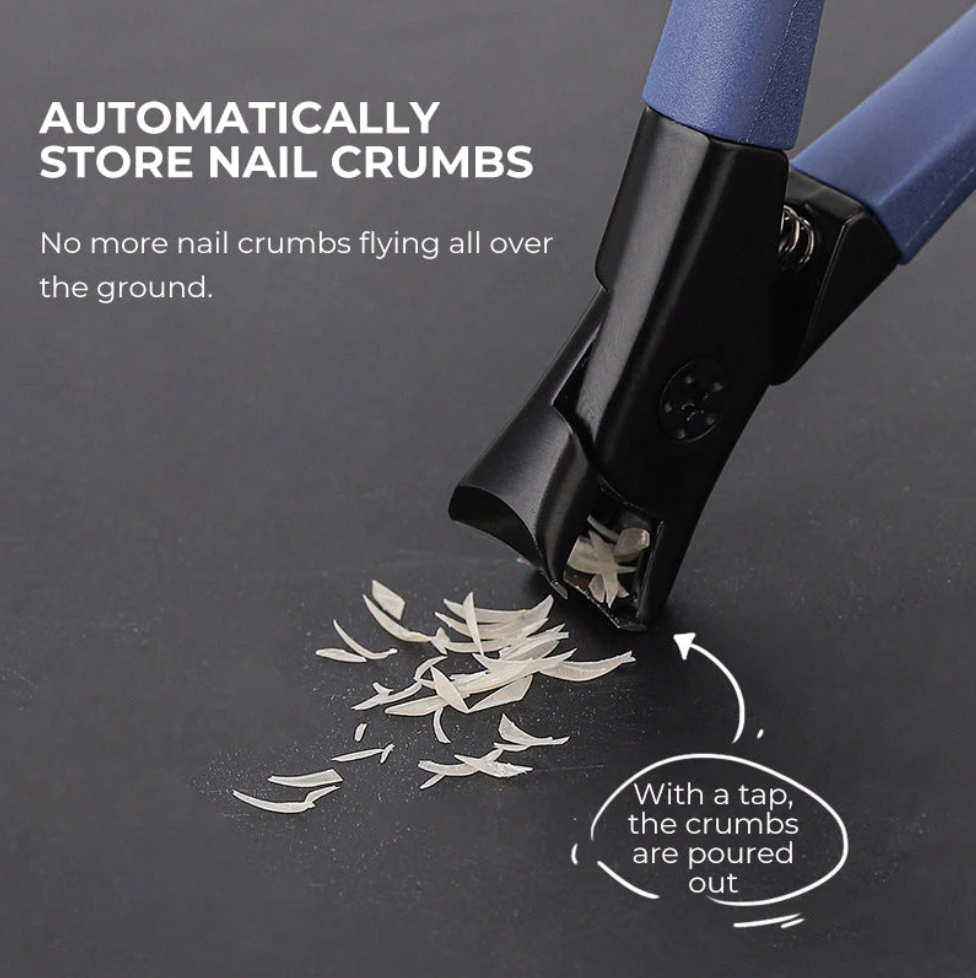 Splash-proof nail clippers, precise and practical