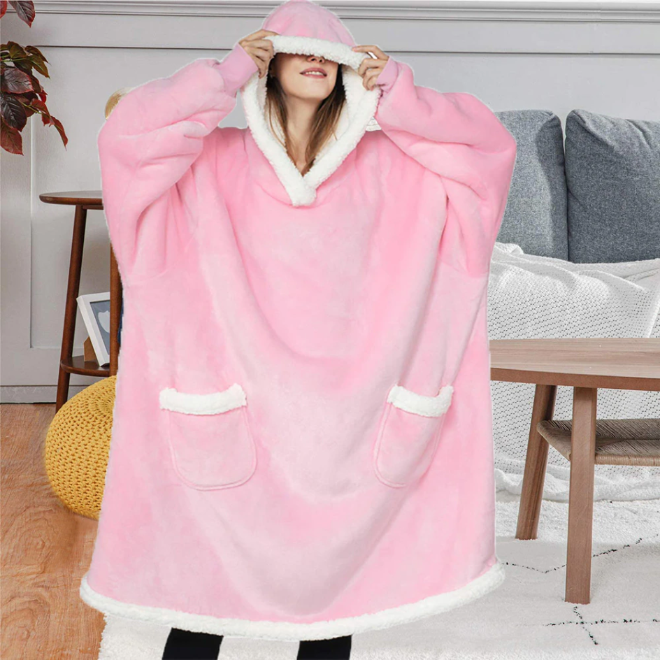 Pulover uriaș din plaid ultra confortabil pentru o relaxare totală