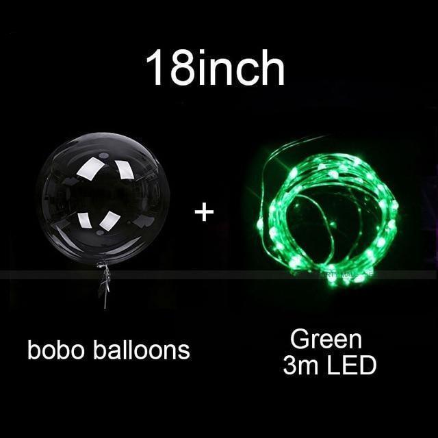 Wielokrotnego użytku balony LED do oświetlenia twoich imprez (X10) 