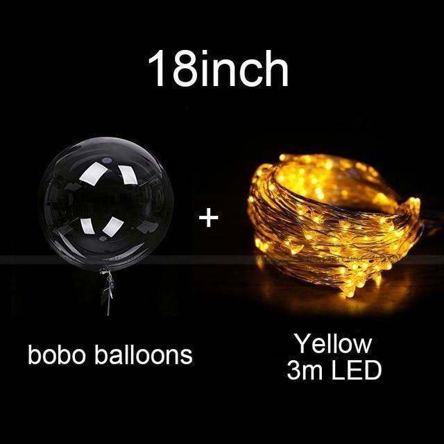 Wielokrotnego użytku balony LED do oświetlenia twoich imprez (X10) 